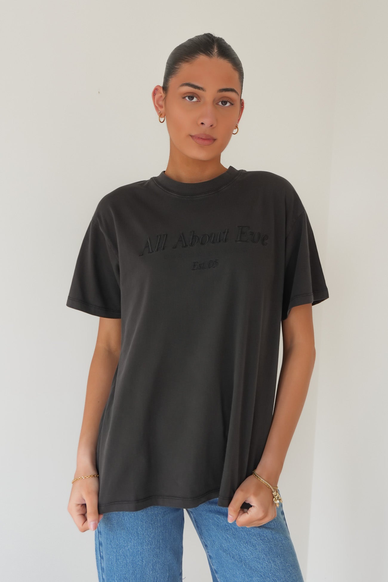 AAE Timeless Tee Washed Black