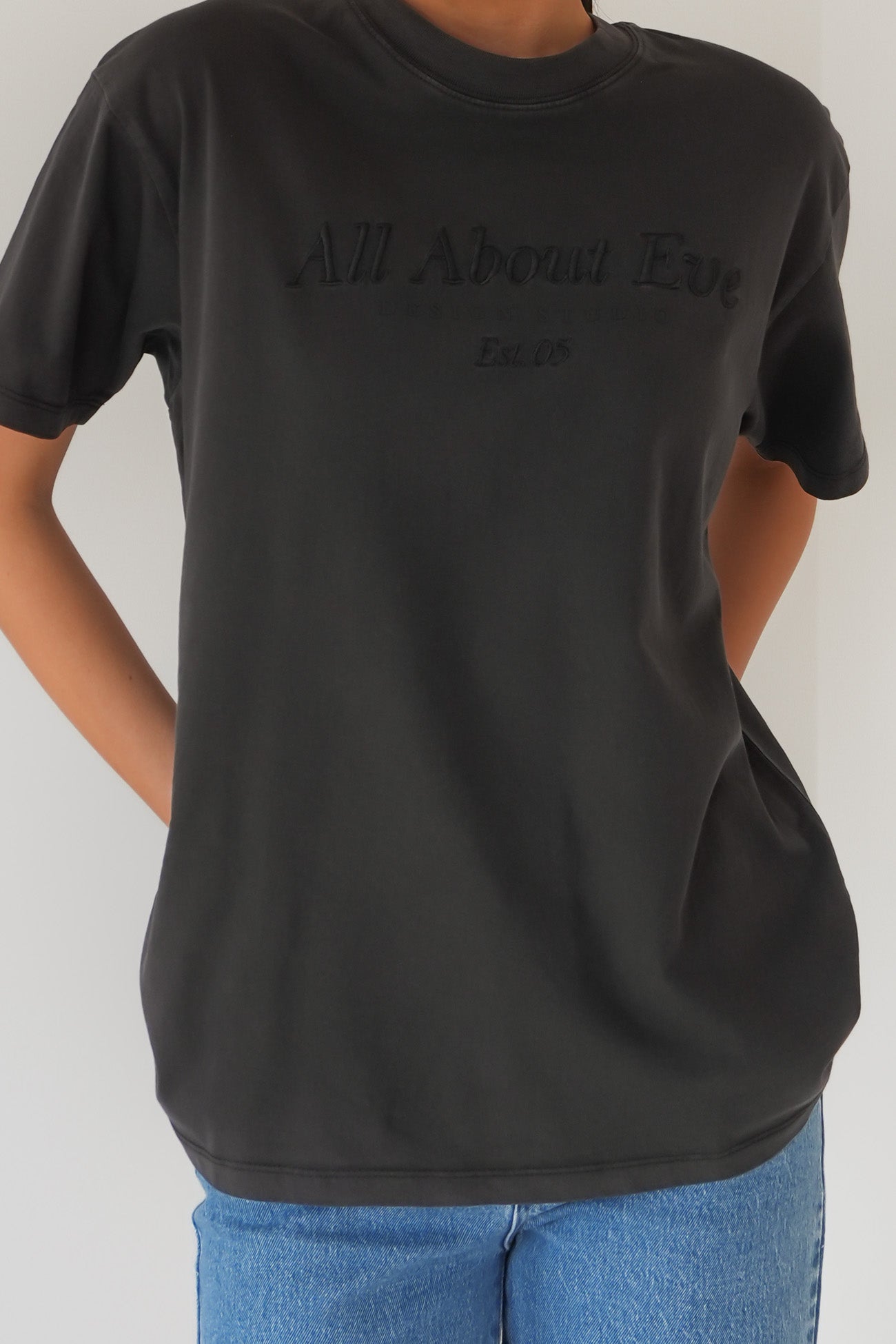 AAE Timeless Tee Washed Black