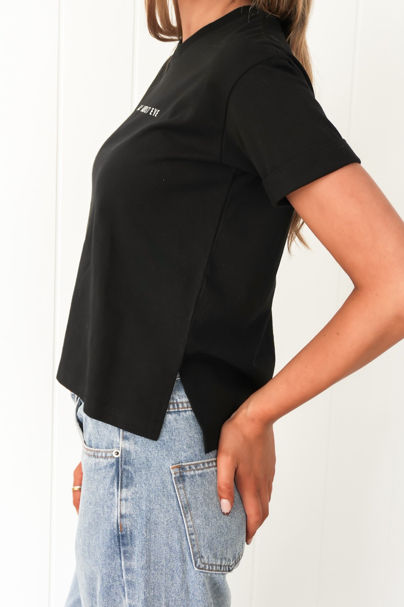 AAE Washed Tee Black