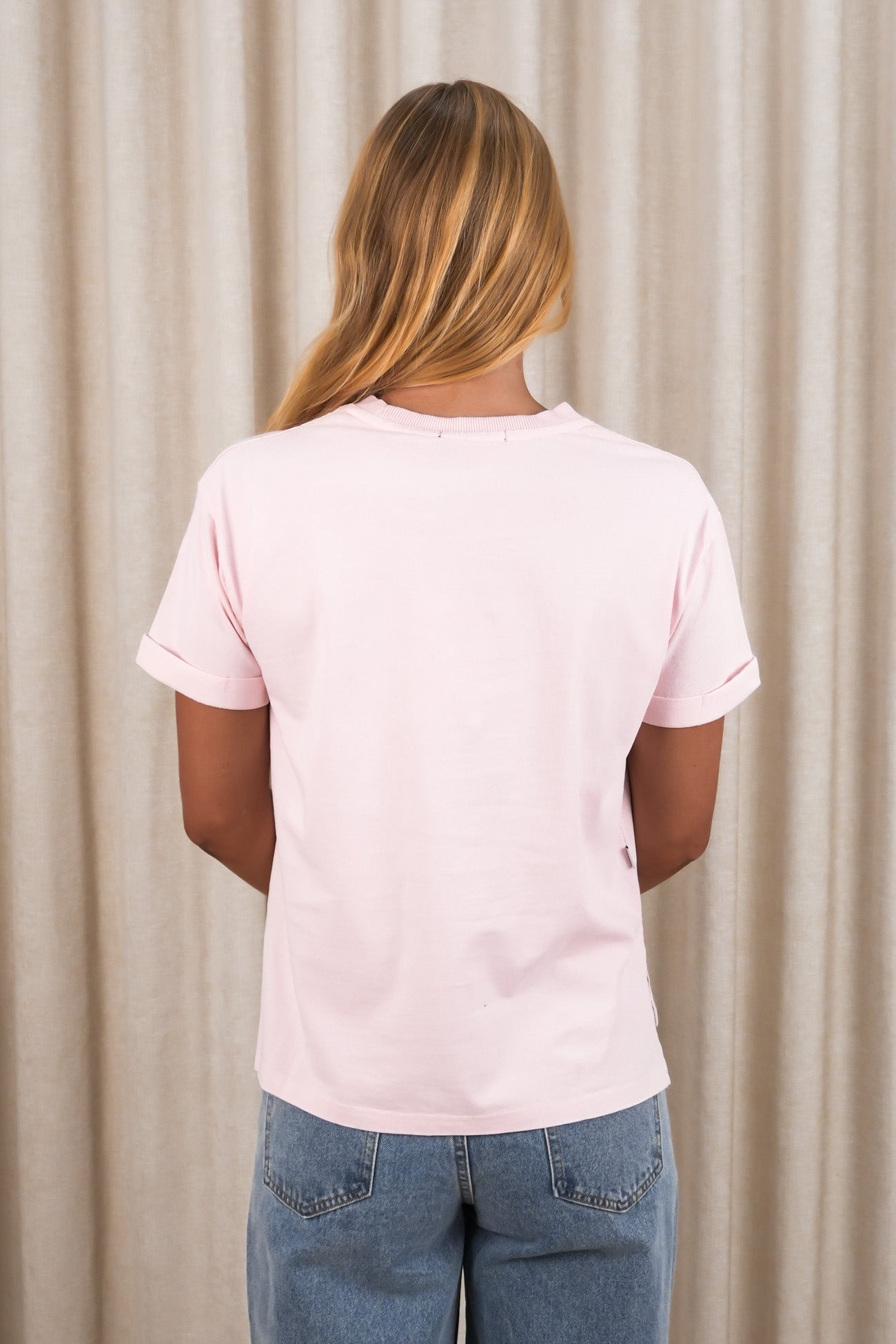 AAE Washed Tee Light Pink