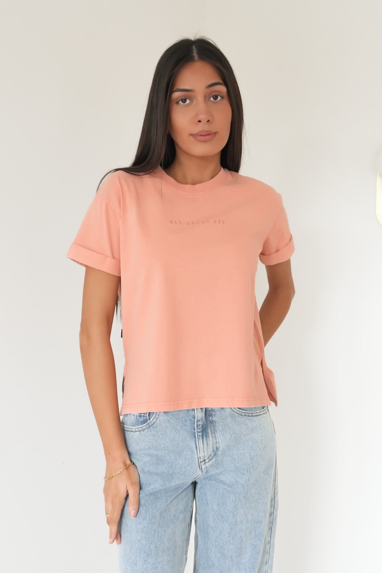 AAE Washed Tee Peach