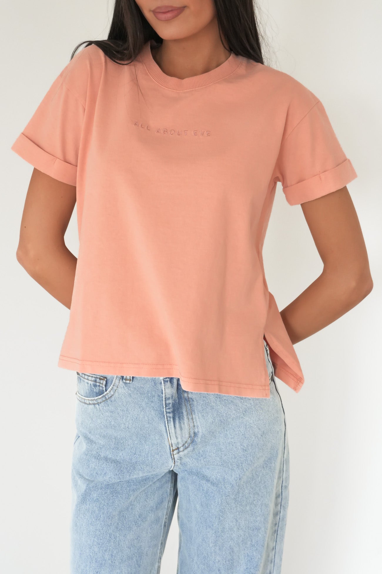 AAE Washed Tee Peach