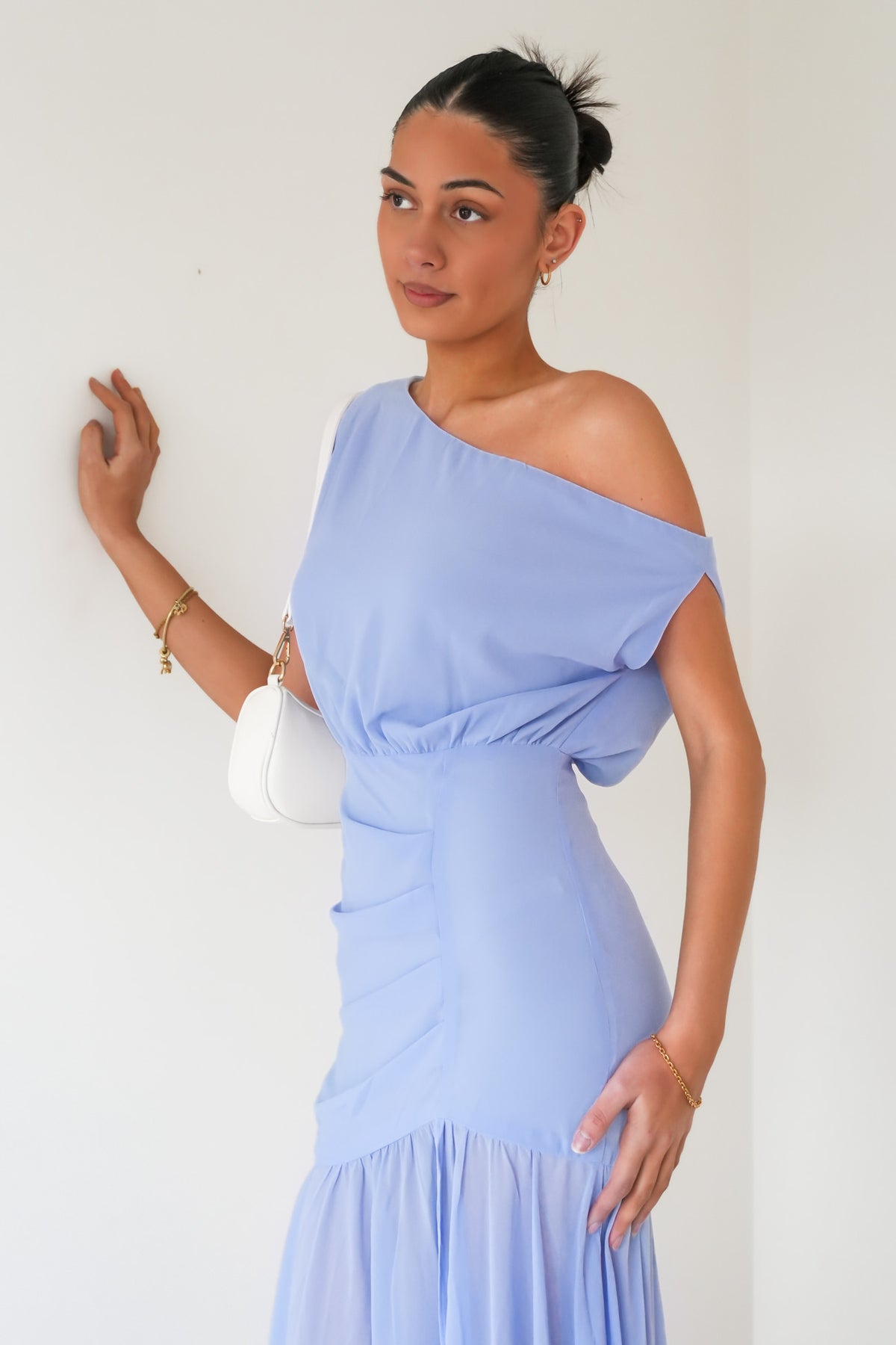 Abbey Maxi Dress Blue