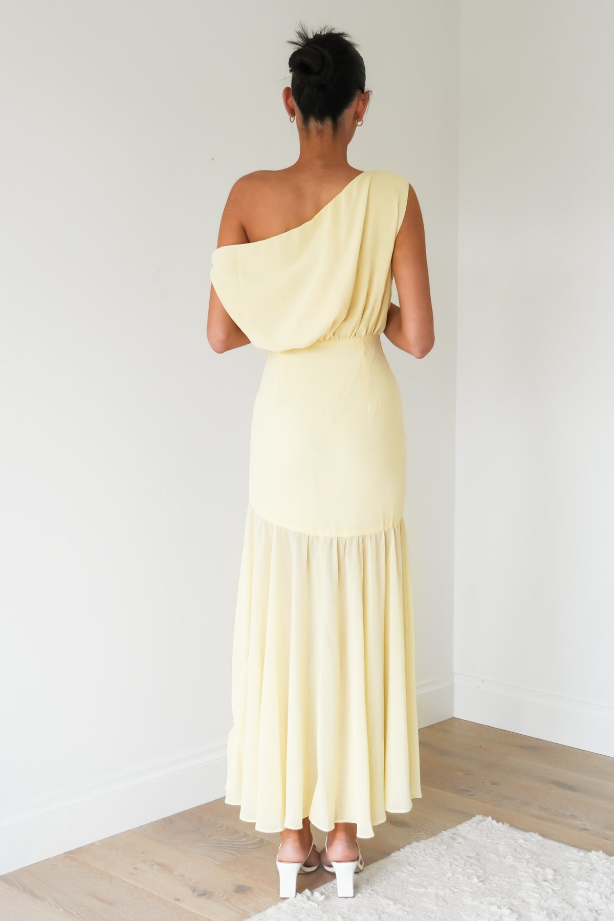 Abbey Maxi Dress Lemon