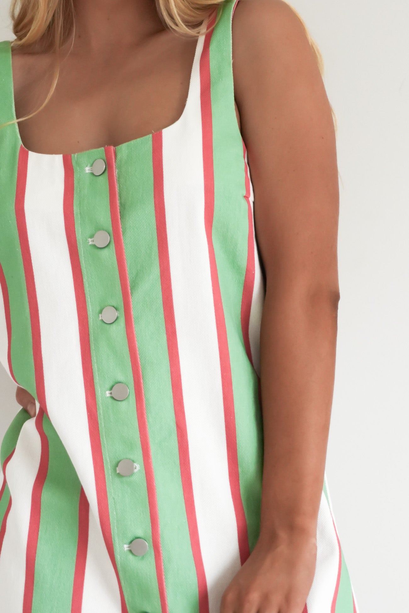Abi Mini Dress Carnival Stripe