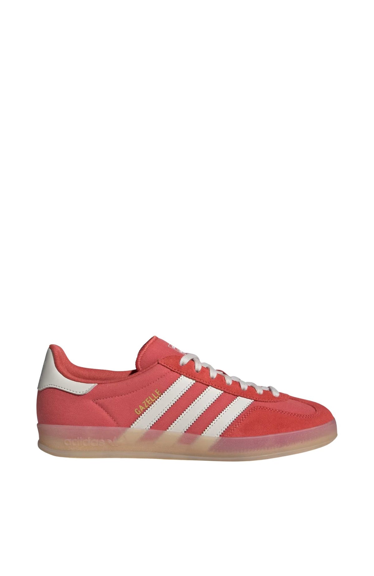 adidas gazelle silver green womens adidas Gazelle Indoor Shoes - Women's - Sandy Pink / Cloud White / Gum main image 1
