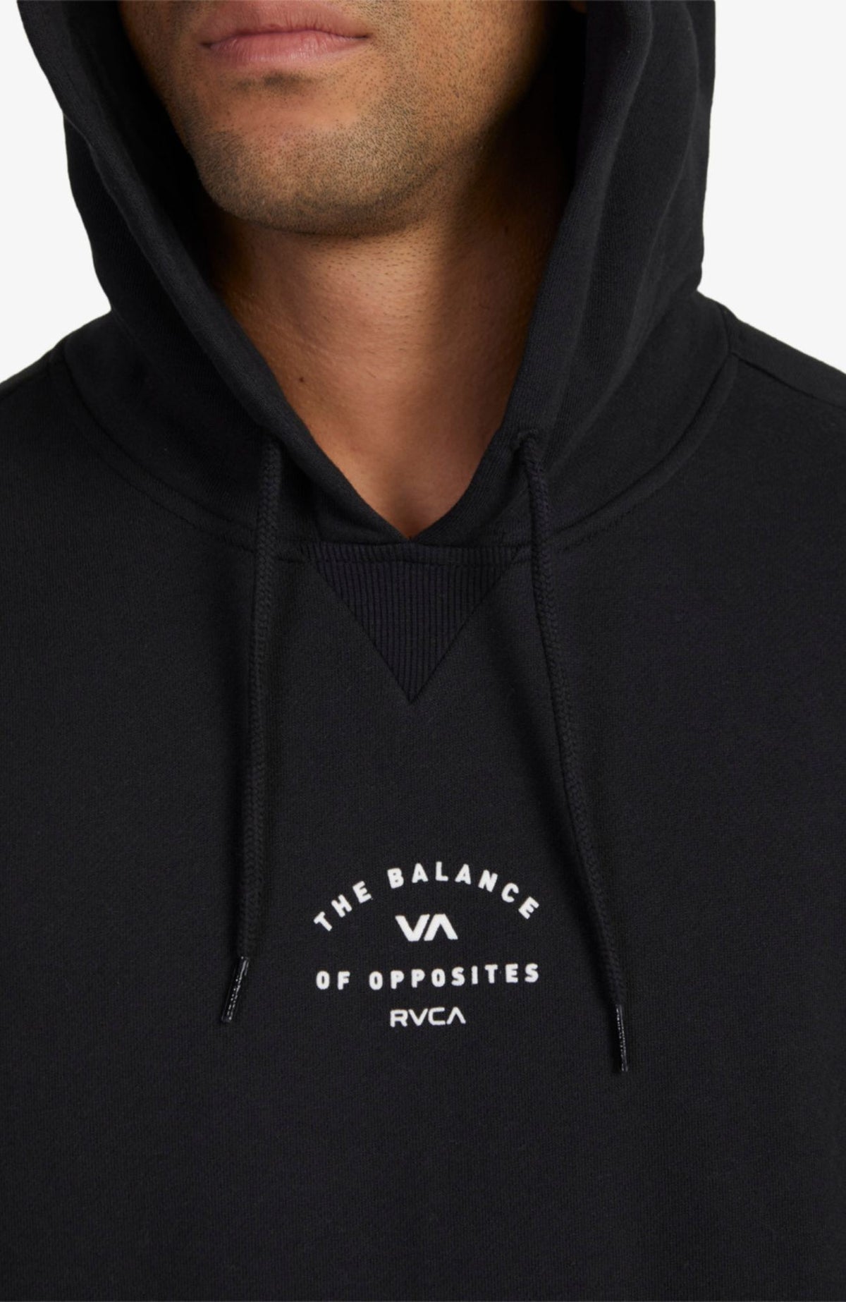 Black rvca hoodie outlet