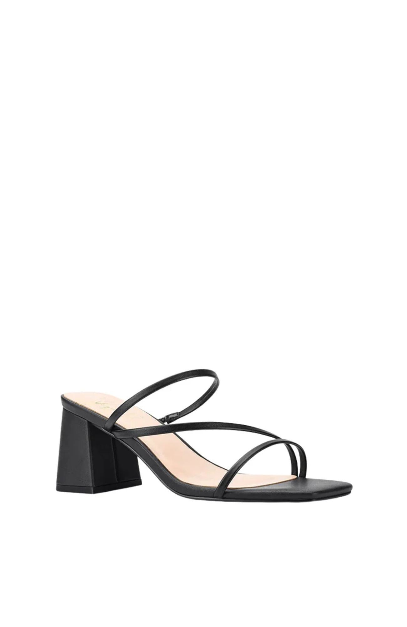 Stanford Block Heel Mules Black