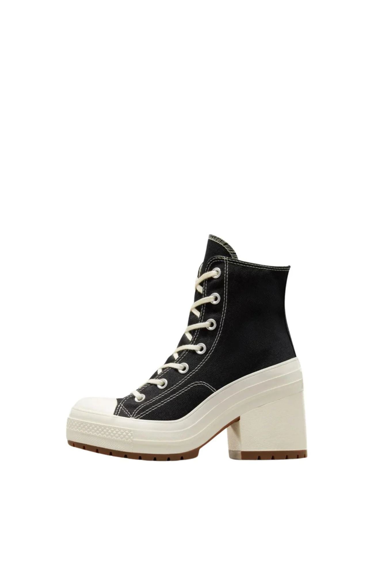 Chuck Taylor All Star 70 De Luxe Heel Canvas High Top Black White