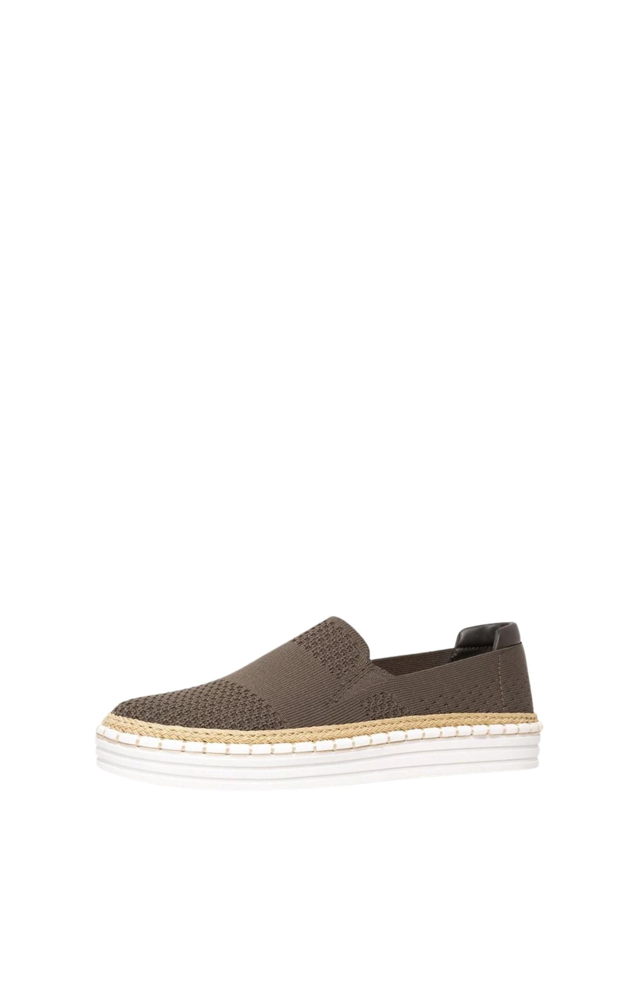 Queen Slip On Sneaker Khaki