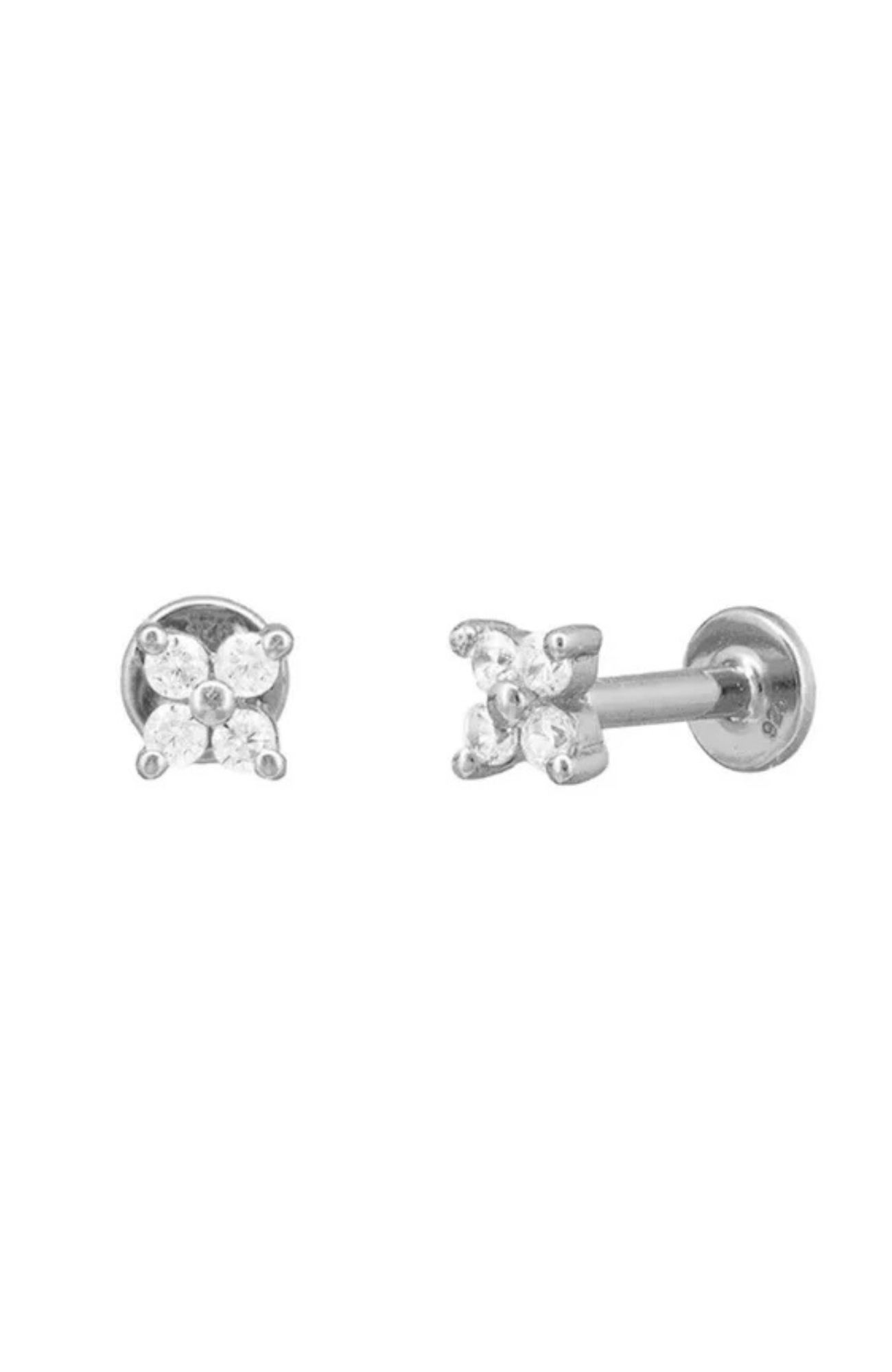 Diya Cartilage Earrings Sterling Silver
