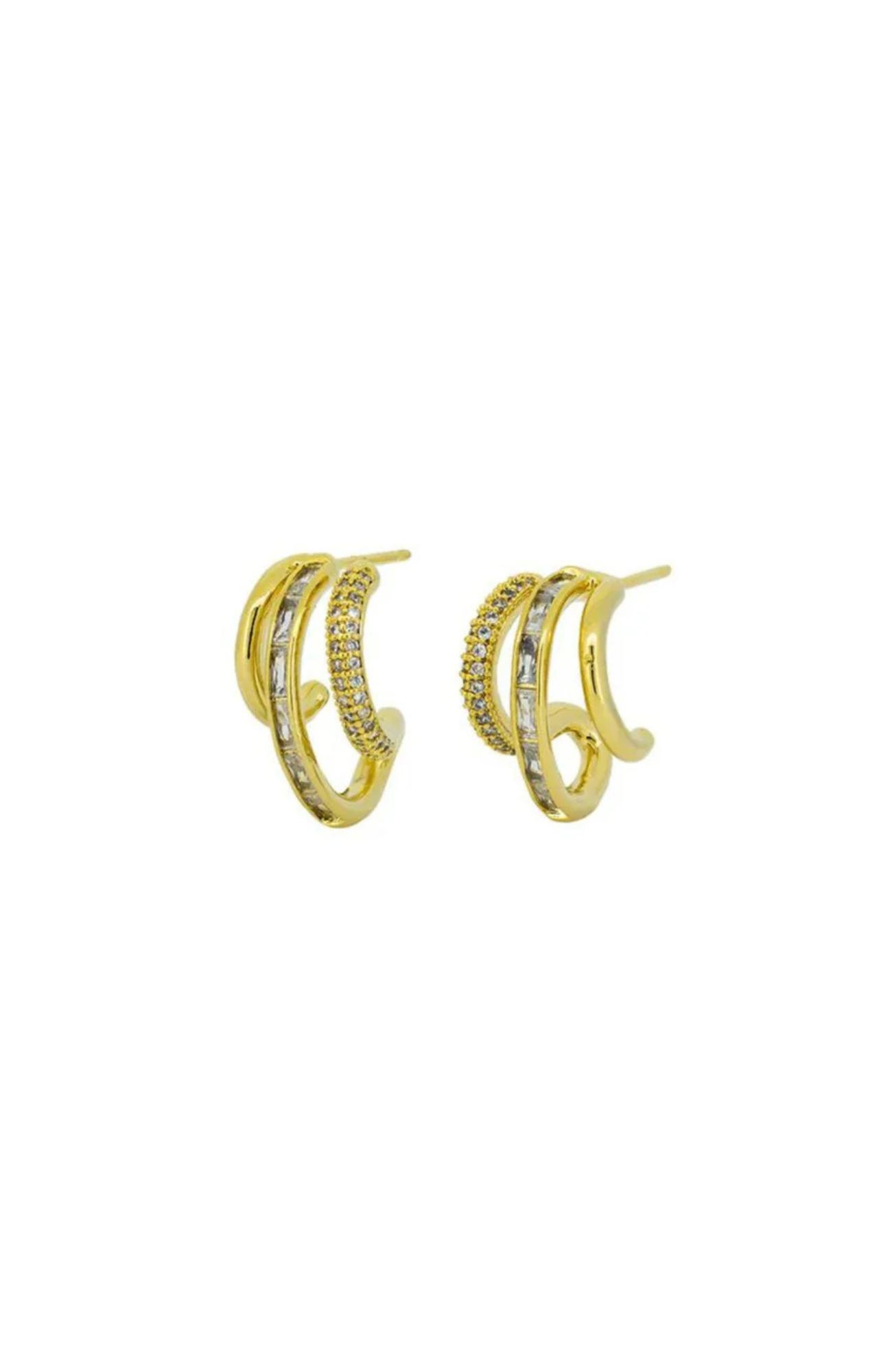 Seraphine Earrings Gold