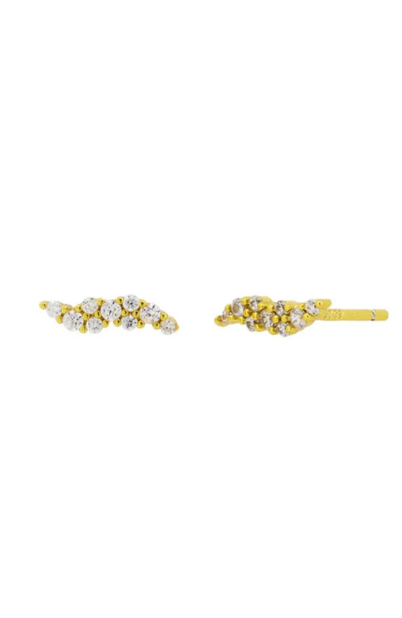 Tullulah Studs Gold