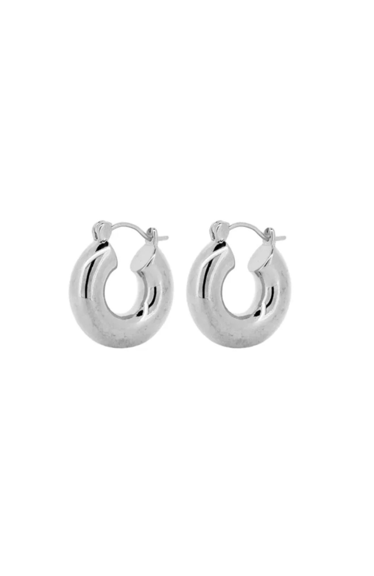 Ione Hoops Silver