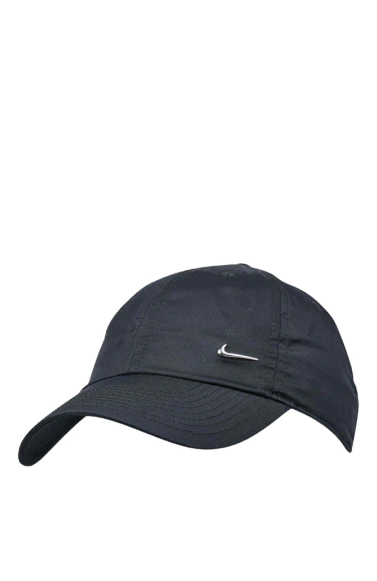 Nike Dri-FIT Club Unstructured Metal Swoosh Cap Black