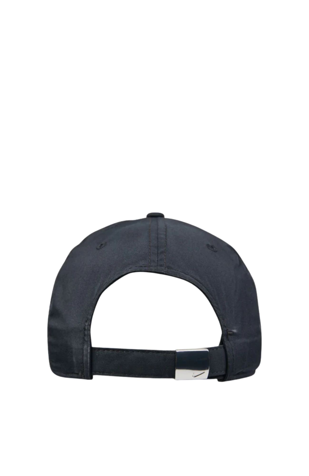 nike metal swoosh cap black