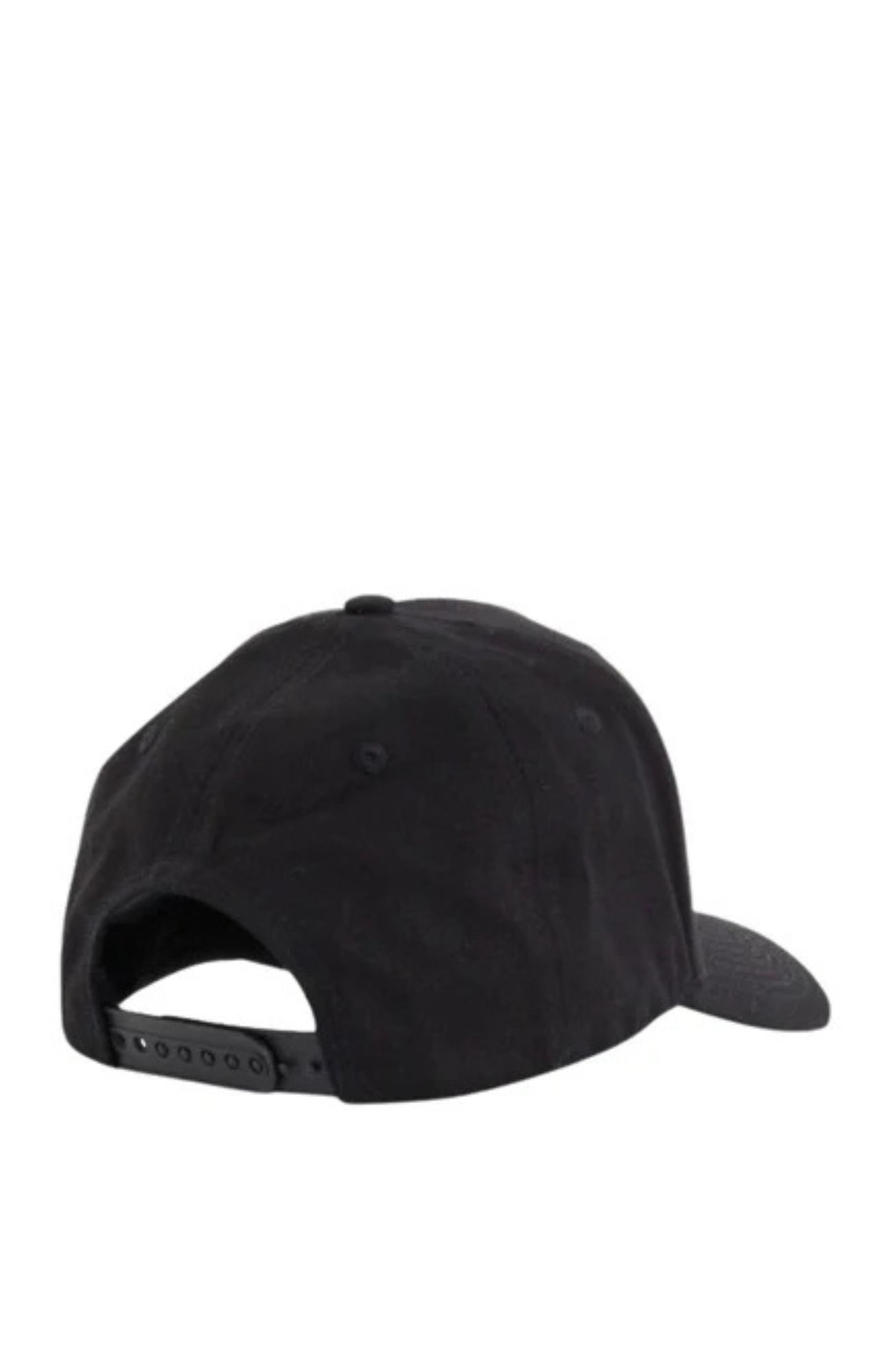 Sine 5 Panel Curved Peak Cap Jet Black