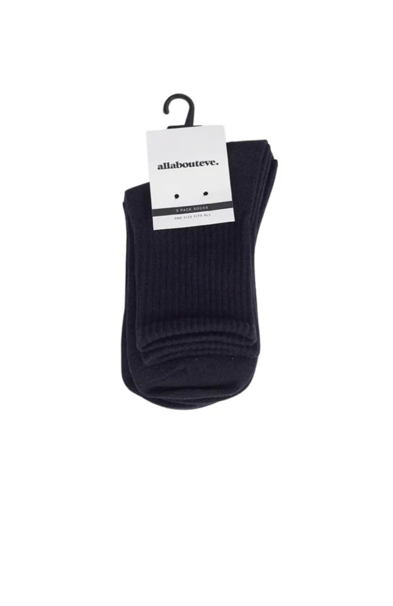 AAE Ankle Socks 3PK Black