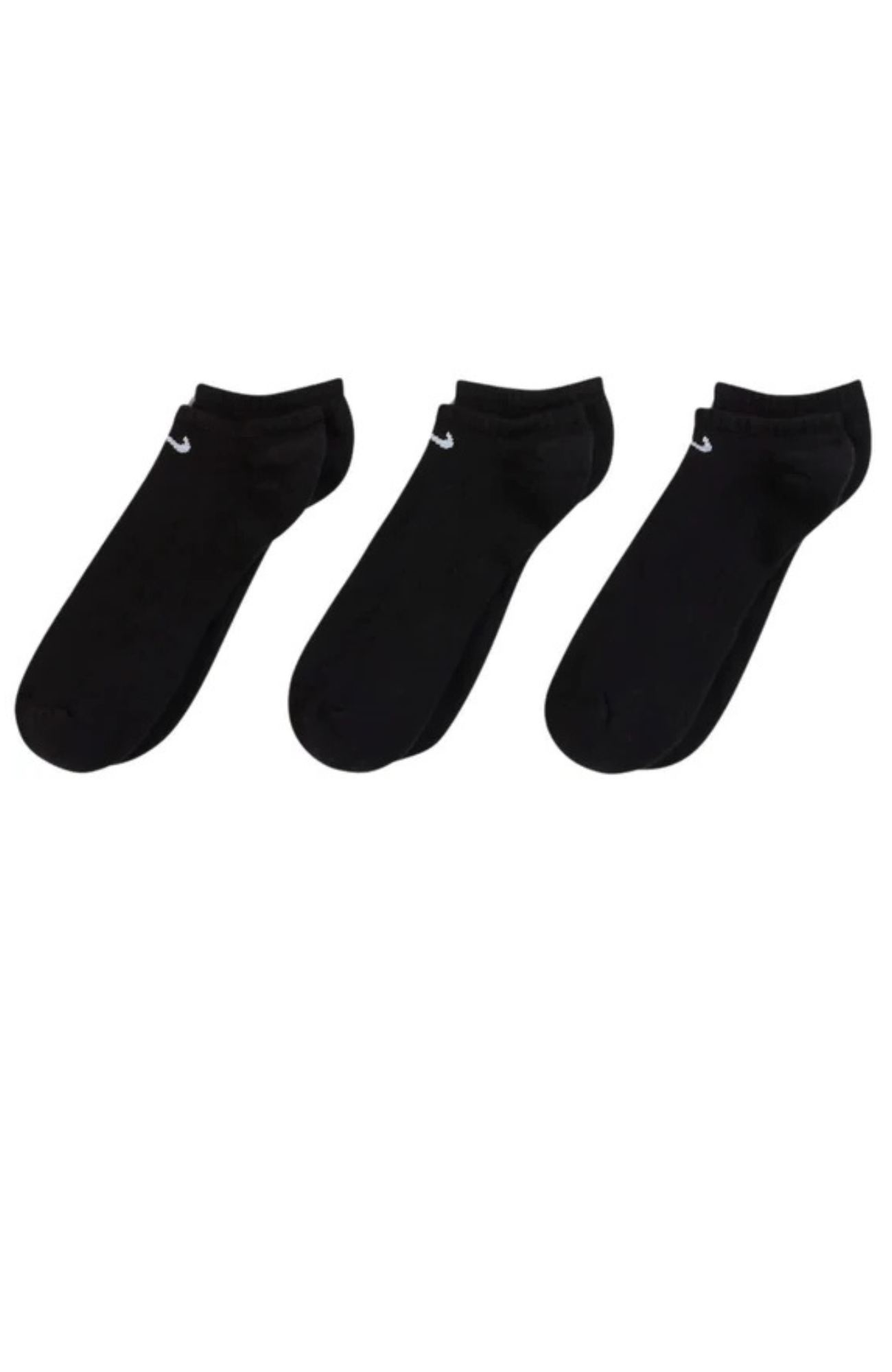womens black nike no show socks
