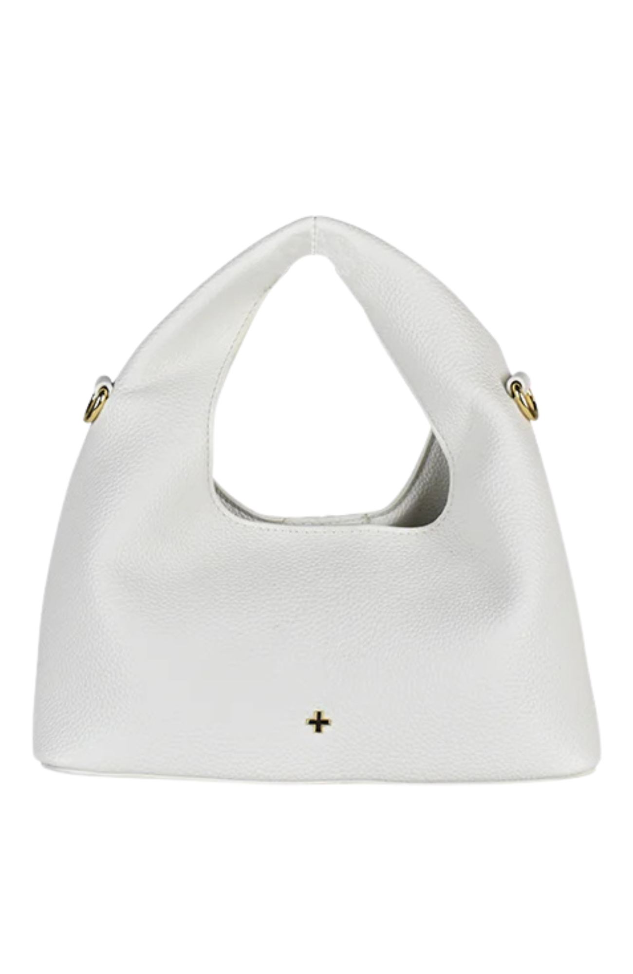 Bambino Bag White Pebble Gold