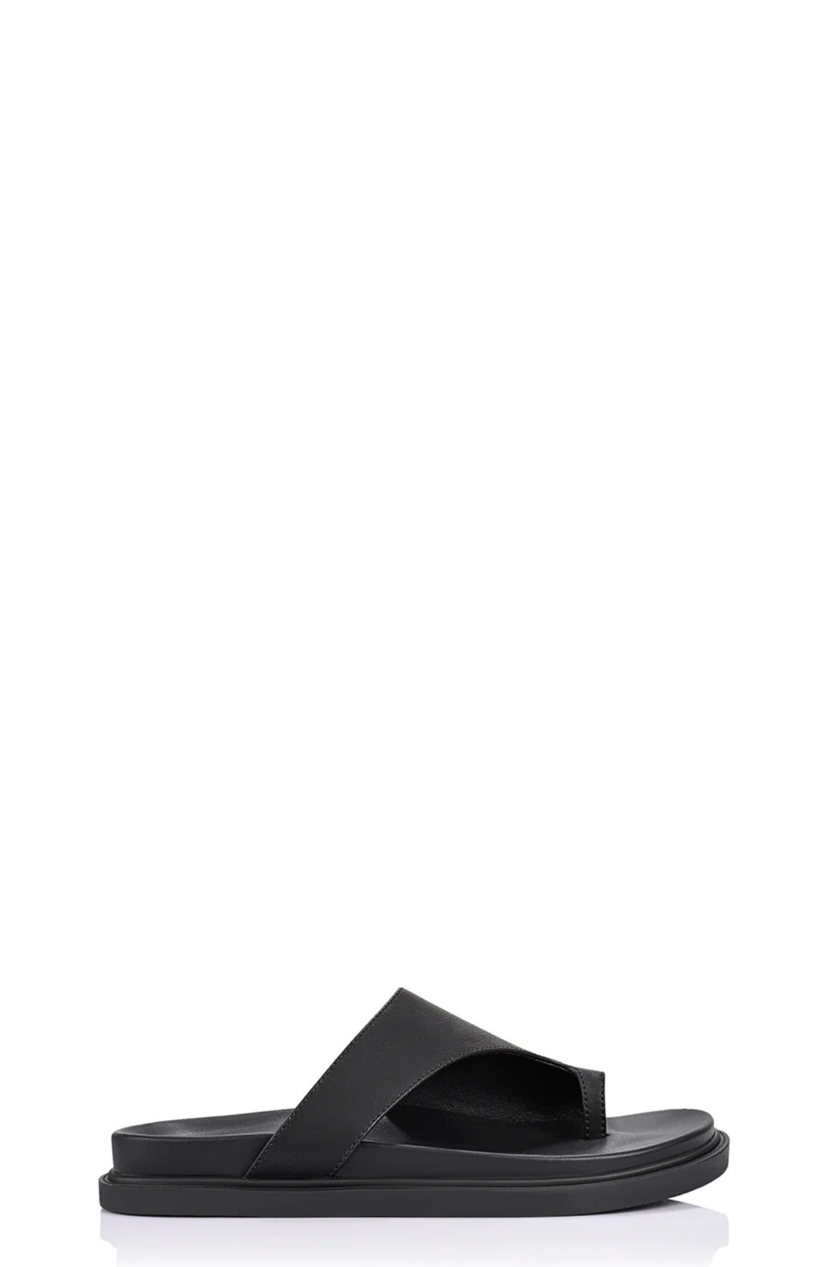 Brenda Footbed Slides Black