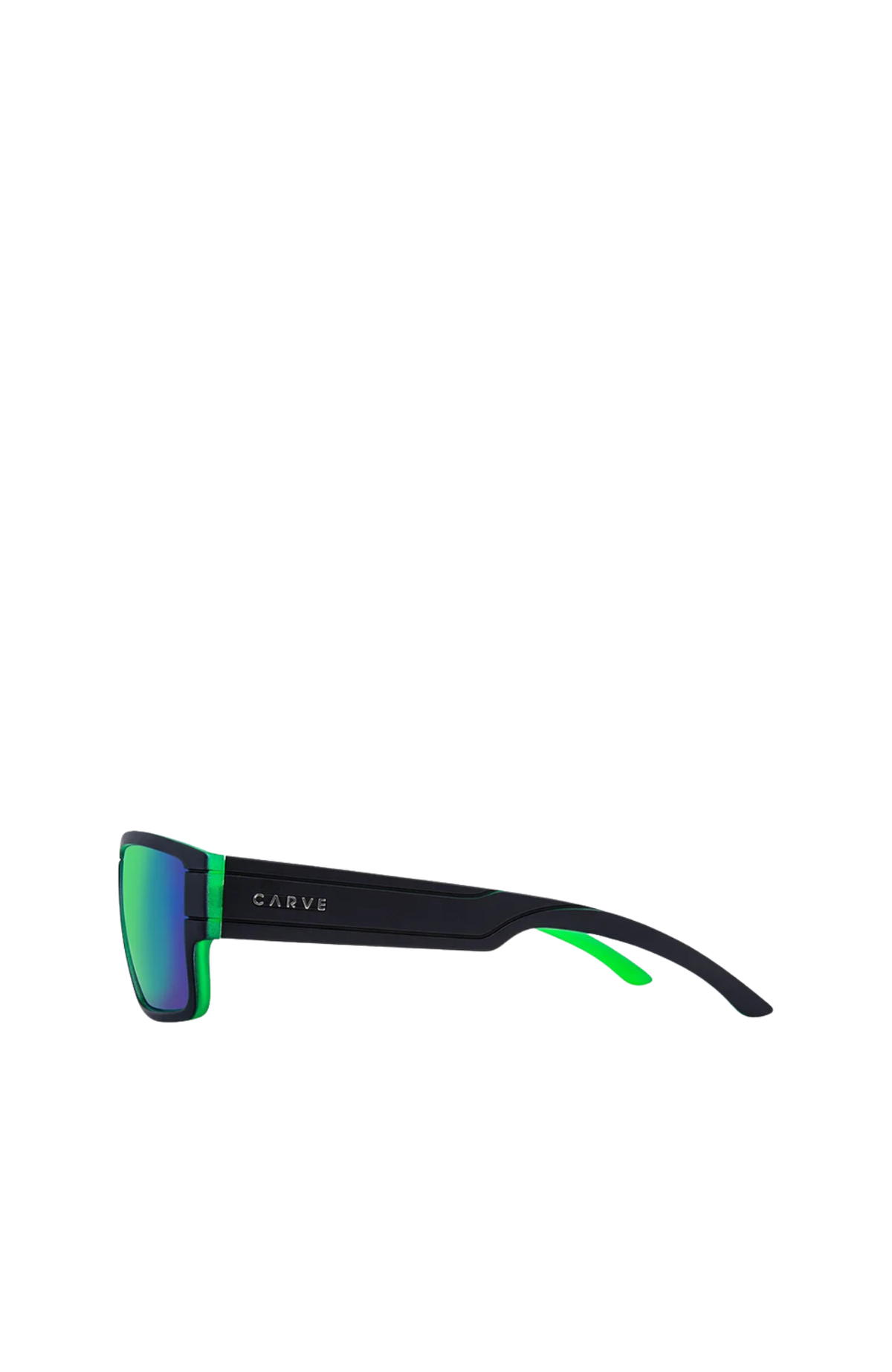Sublime Matt Black // Green Iridium