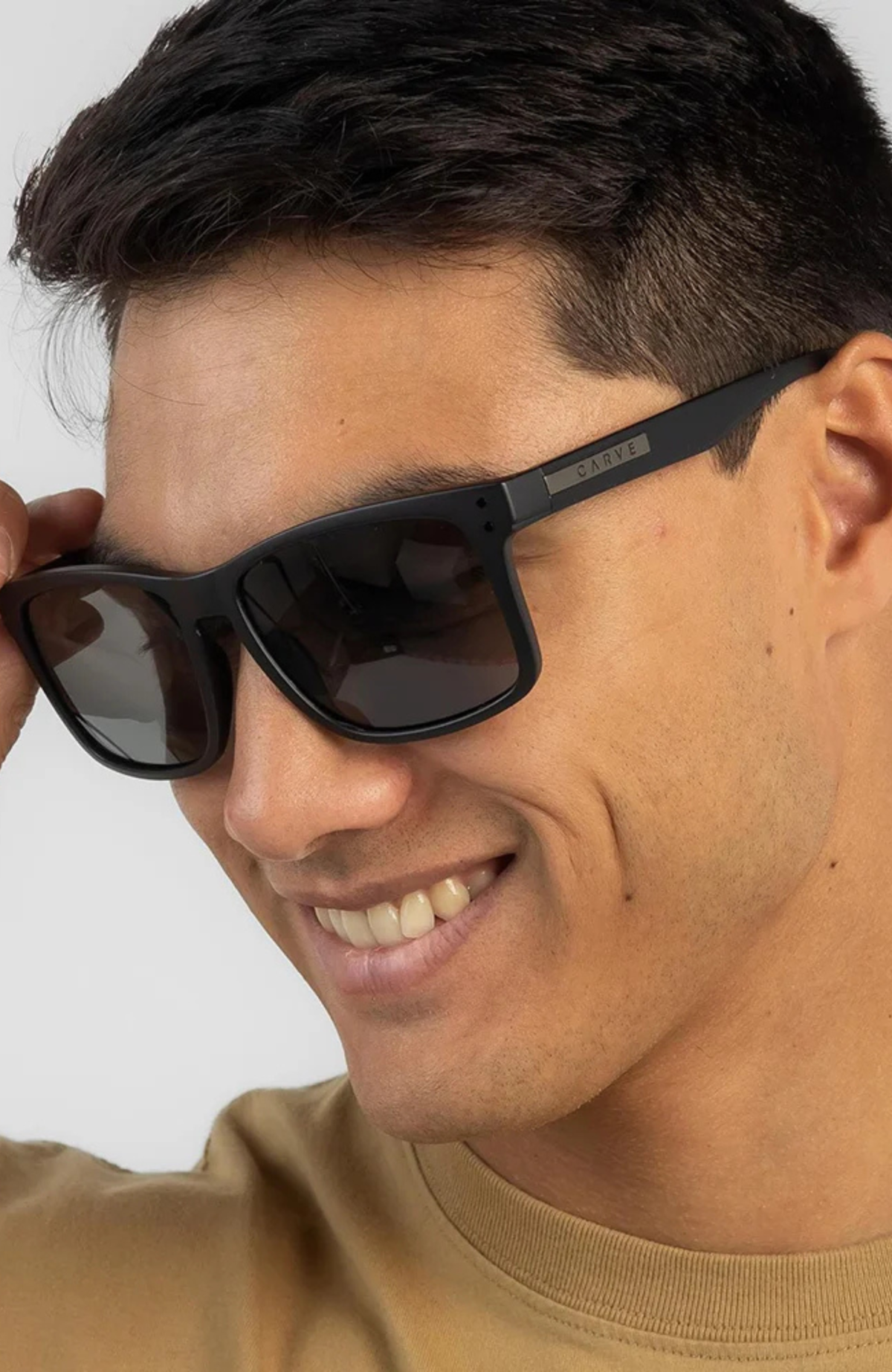 Golbin XL Matt Black // Grey Polarized Lens