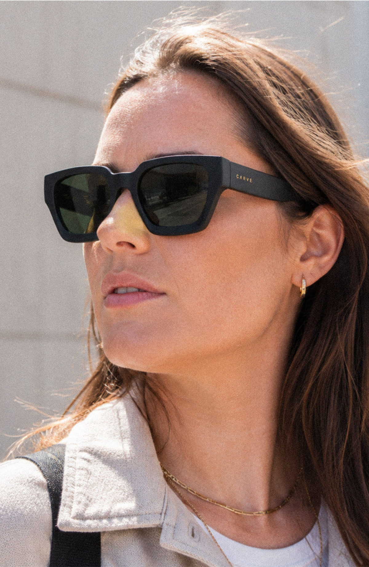 Nova Matt Black // Green Lens