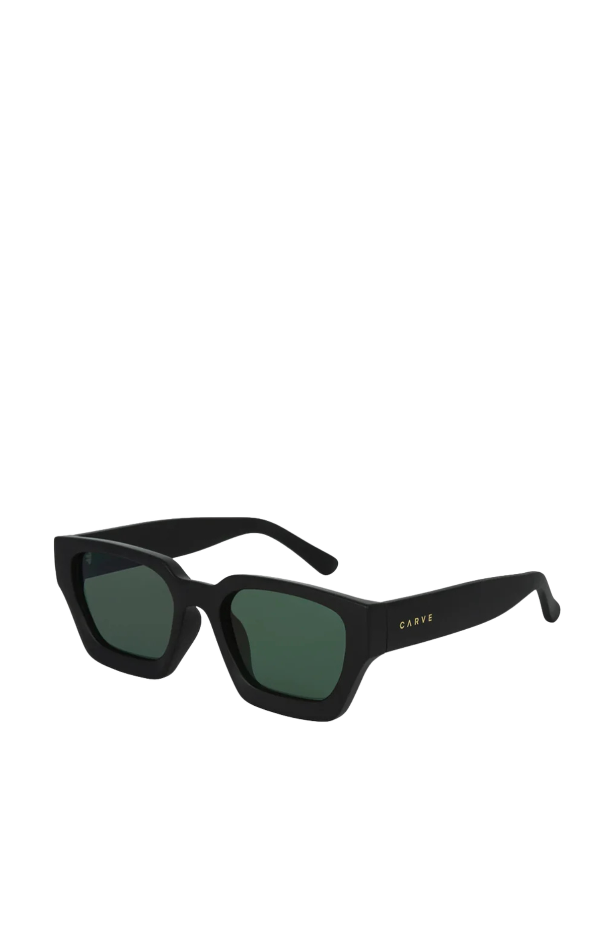 Nova Matt Black // Green Lens
