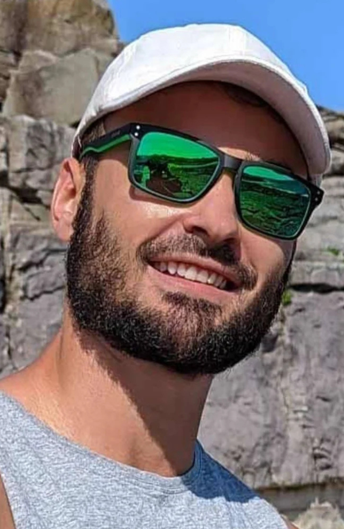 Goblin Matt Black // Green Iridium Polarized