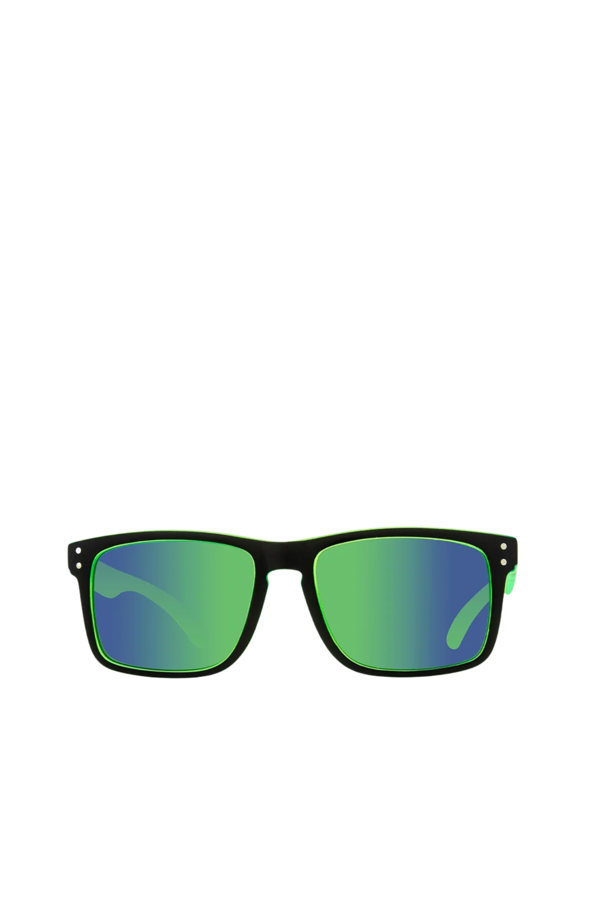 Goblin Matt Black // Green Iridium Polarized