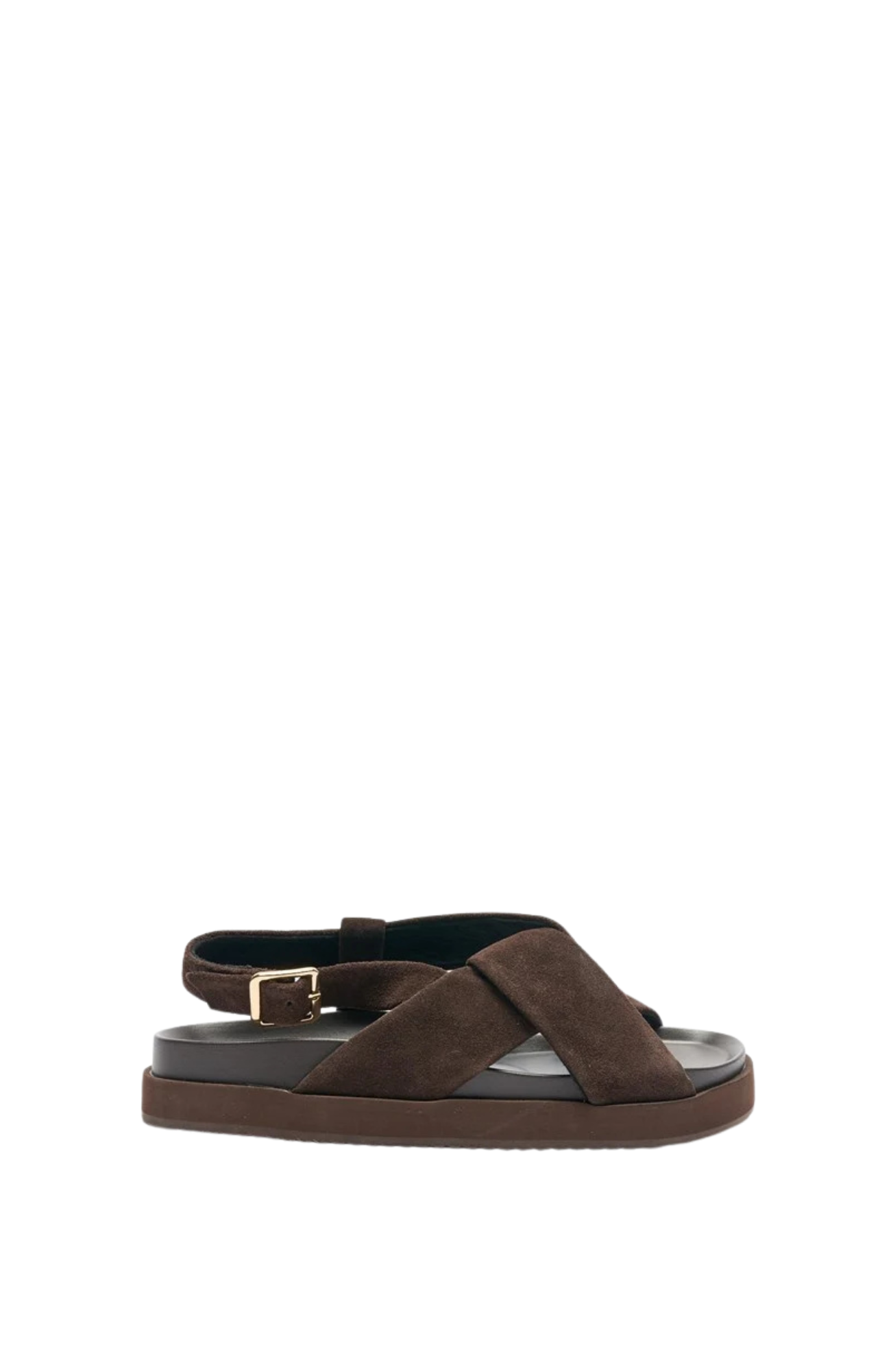 Mya Leather Sandal Chocolate