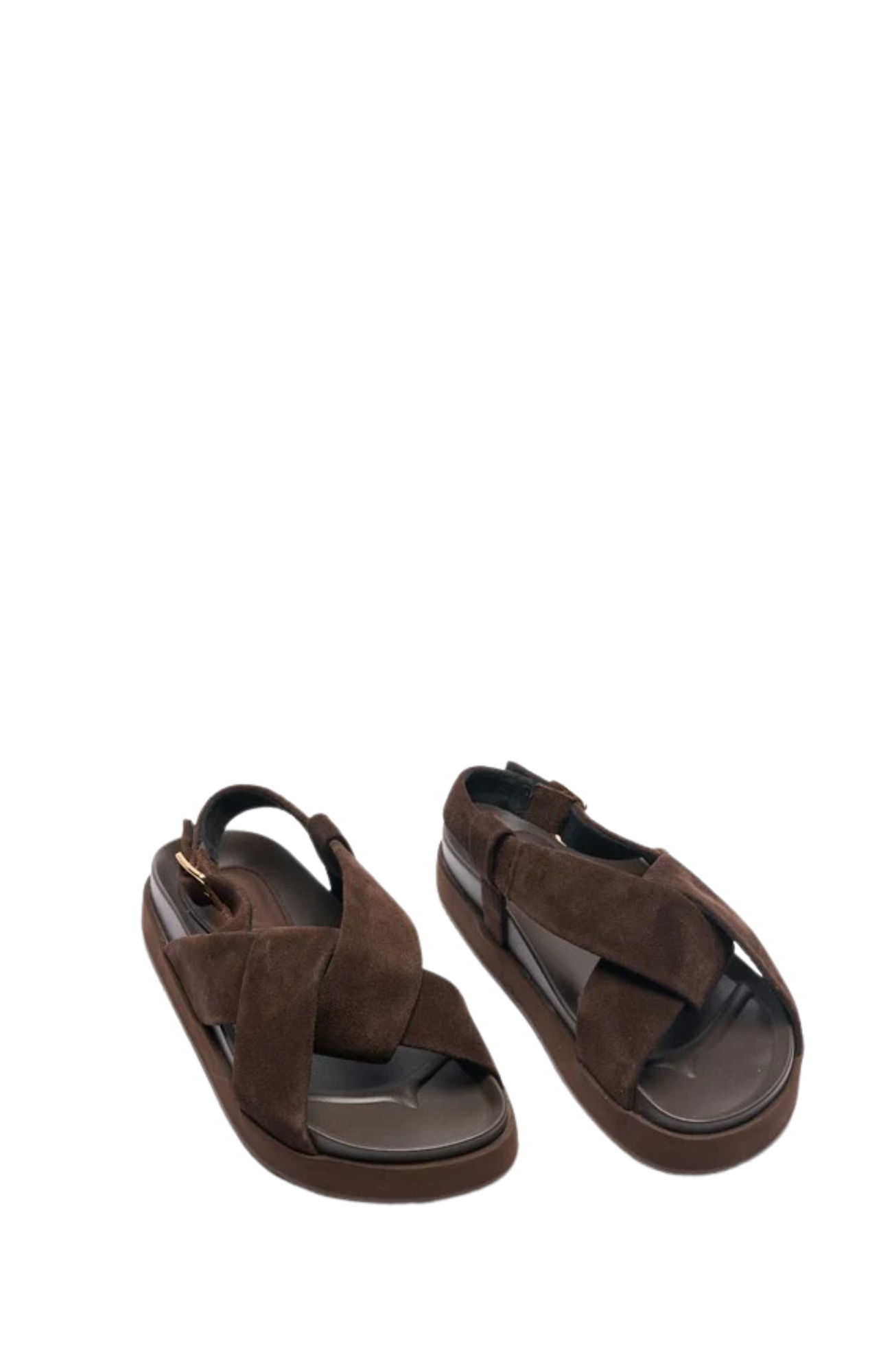 Mya Leather Sandal Chocolate