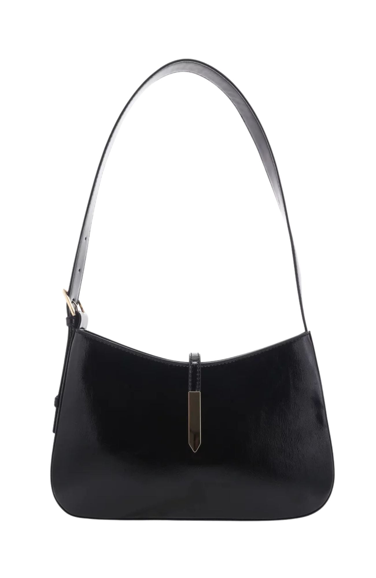 Bergman Shoulder Bag Black Shine