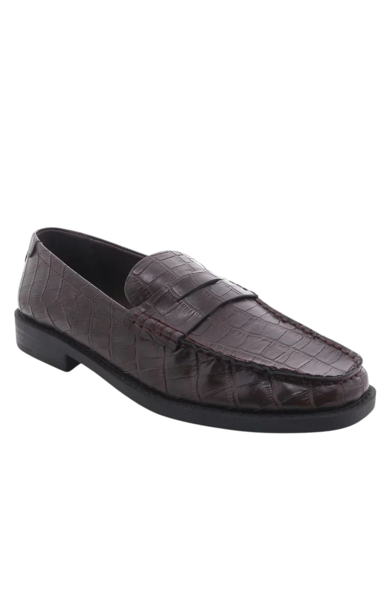 Quannah Loafer Chocolate Croc