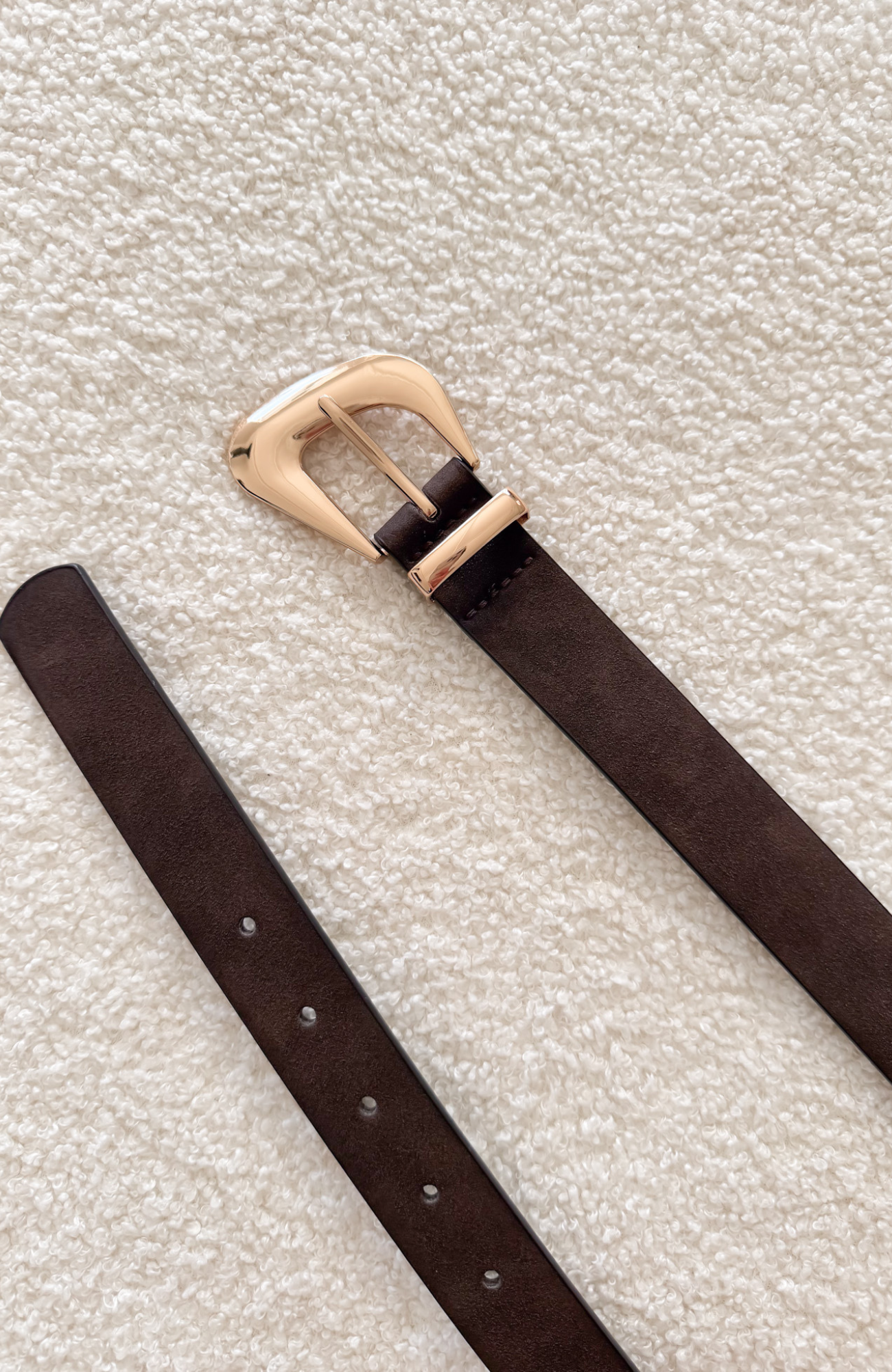 Mika Buckle Belt Brown