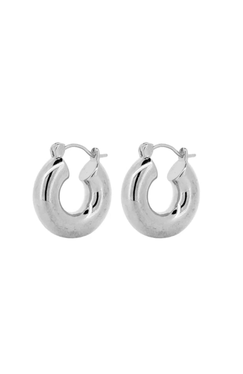 Ione Hoops Silver