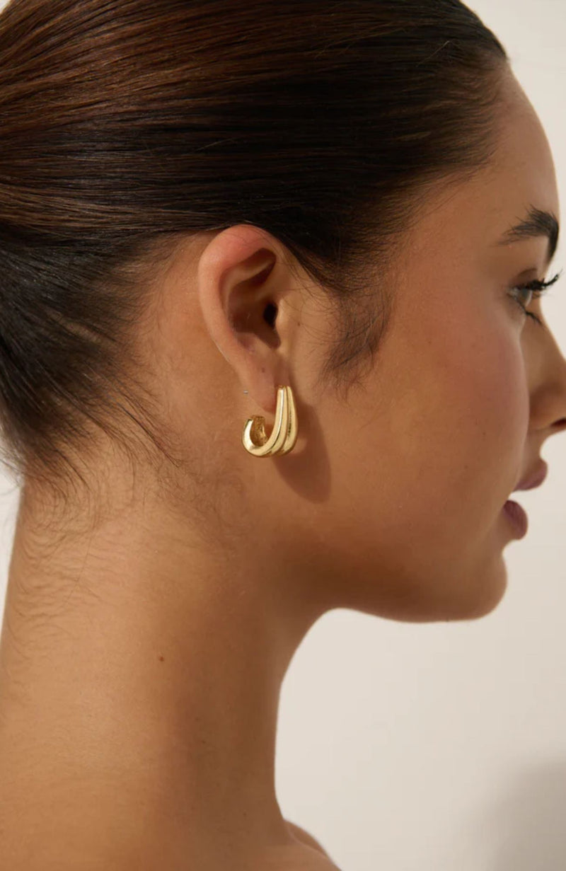 Ina Earrings Gold
