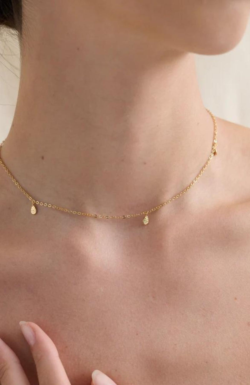 Caitlin Necklace Gold