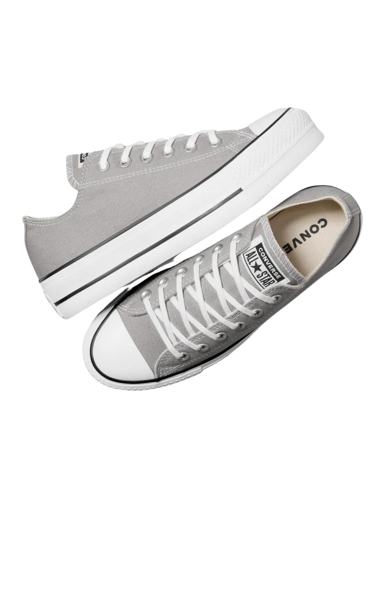 Chuck Taylor All Star Canvas Lift Low Top Totally Neutral