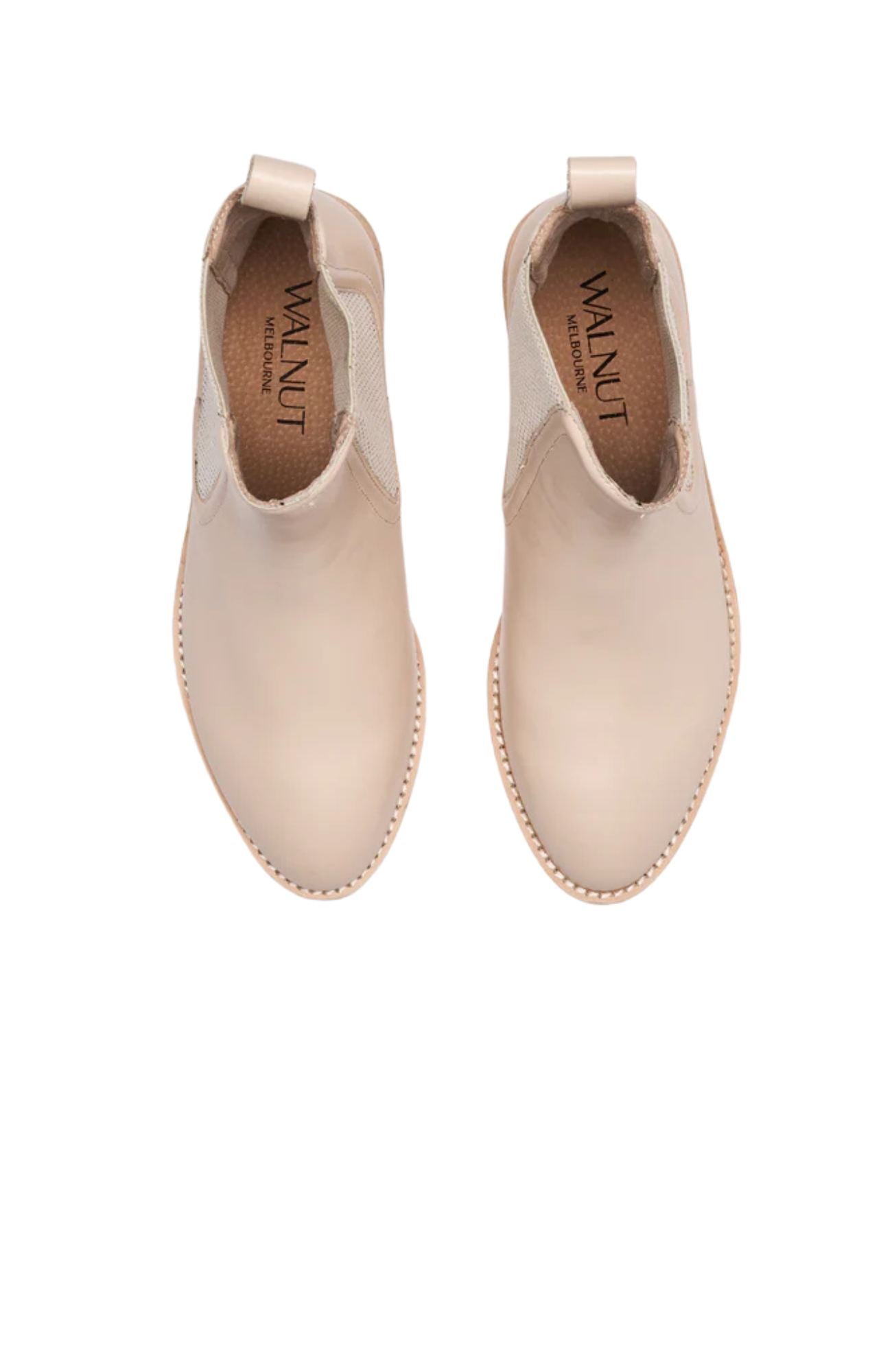 Cora Leather Boot Vanilla