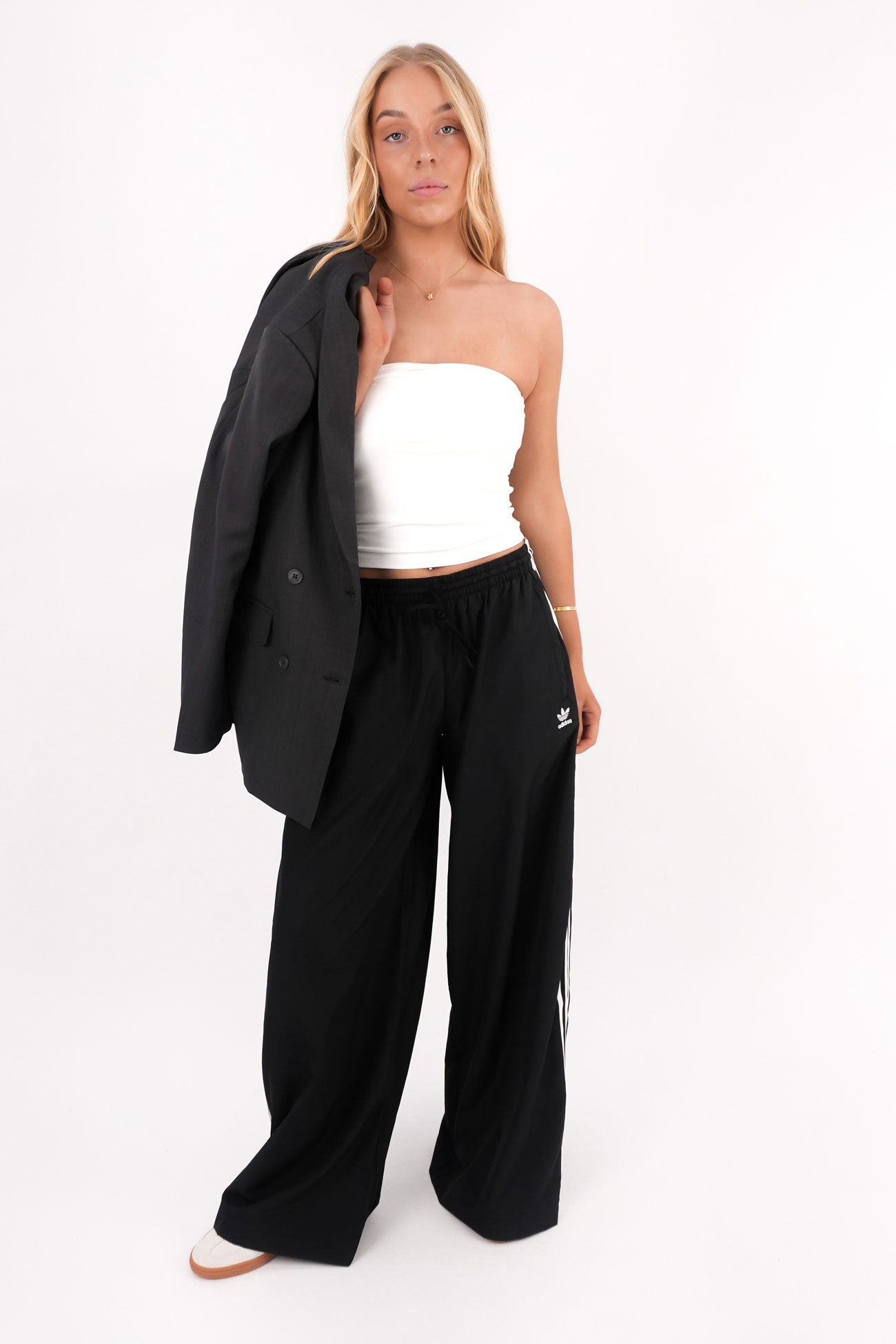 Adicolor Firebird Oversized Track Pant Black