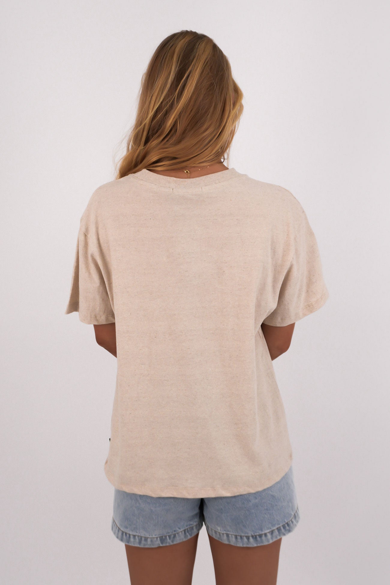 Adriatic Box Tee Natural
