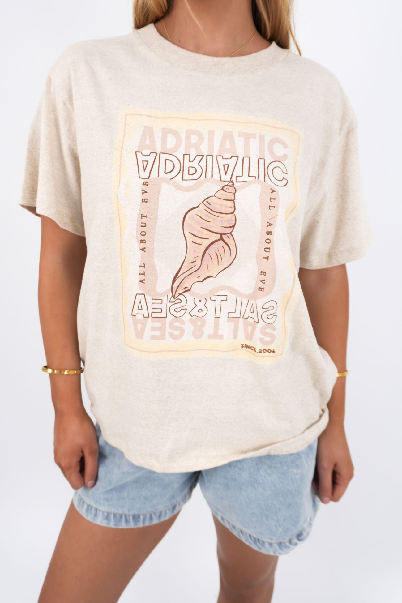 Adriatic Box Tee Natural