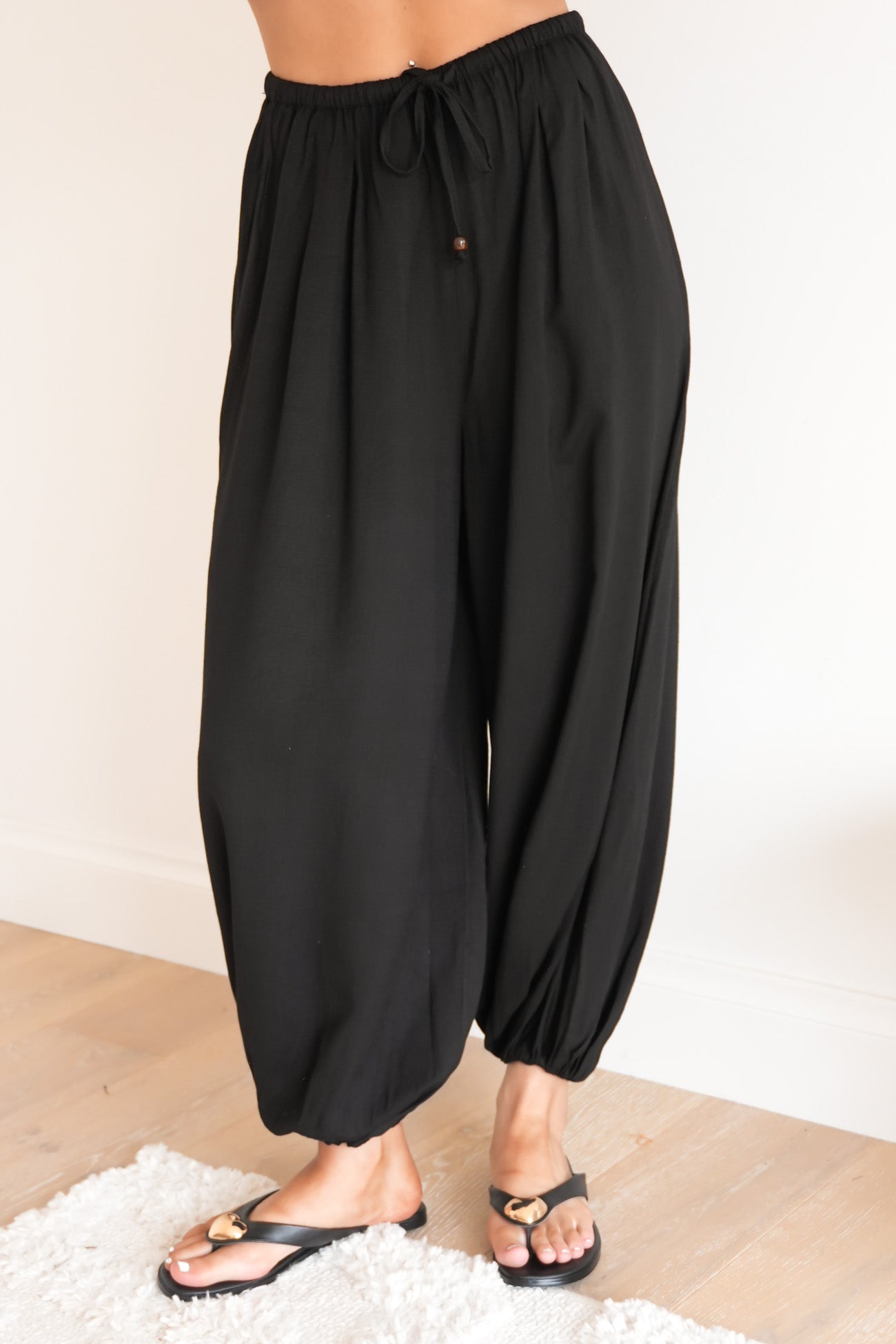 Aila Balloon Pant Black