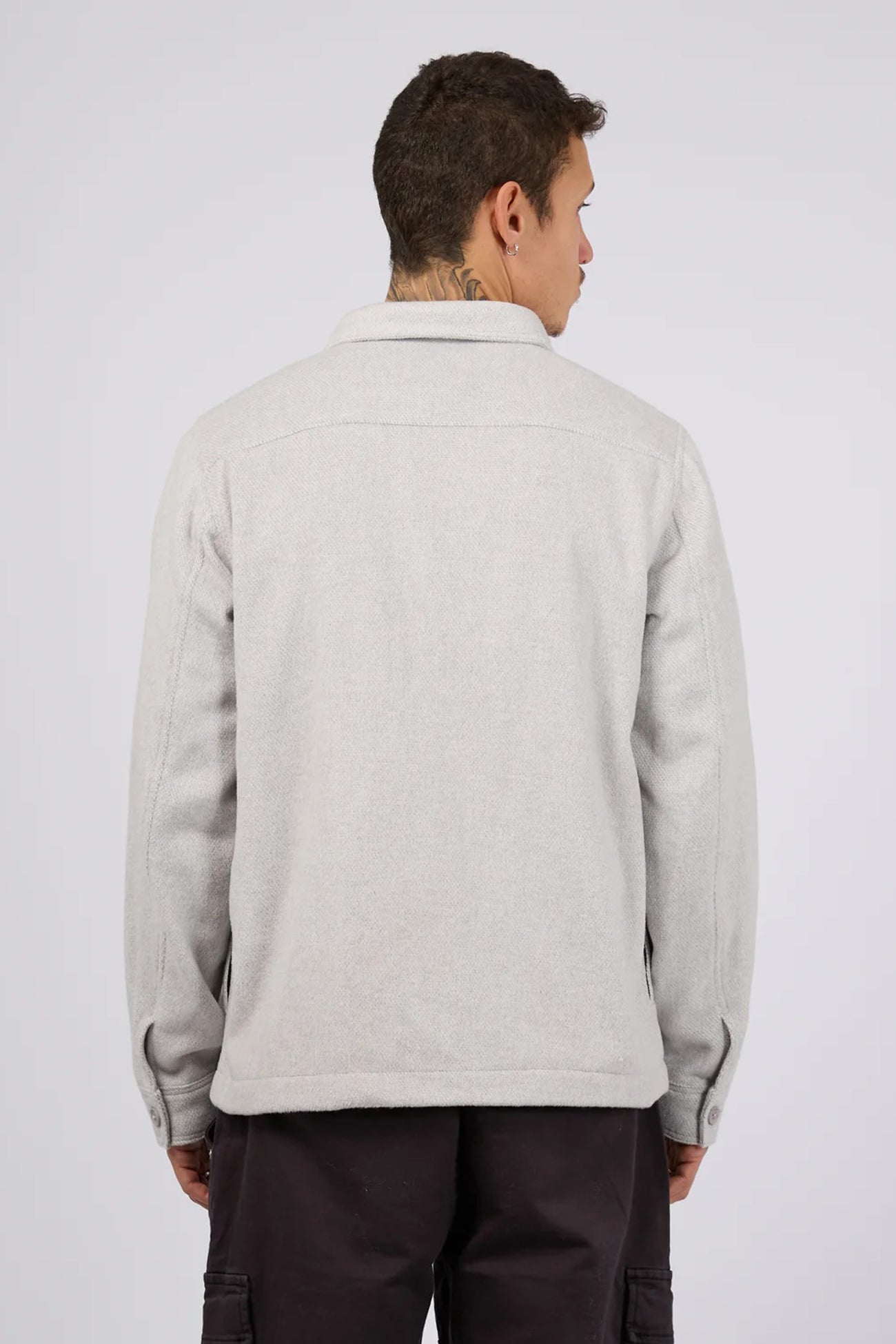 Alchemy Overshirt Grey Marle b