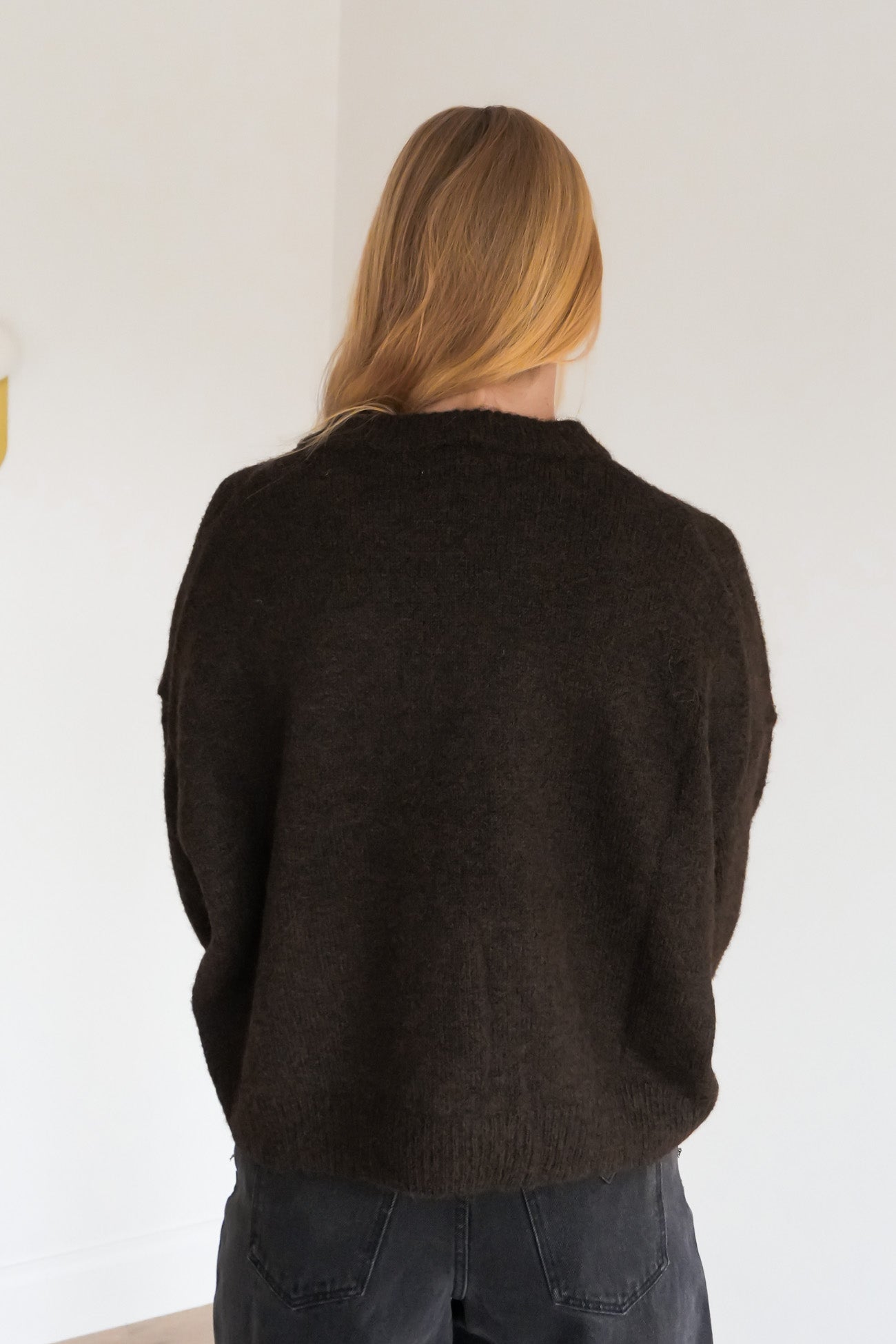 Alcie Knit Jumper Chocolate