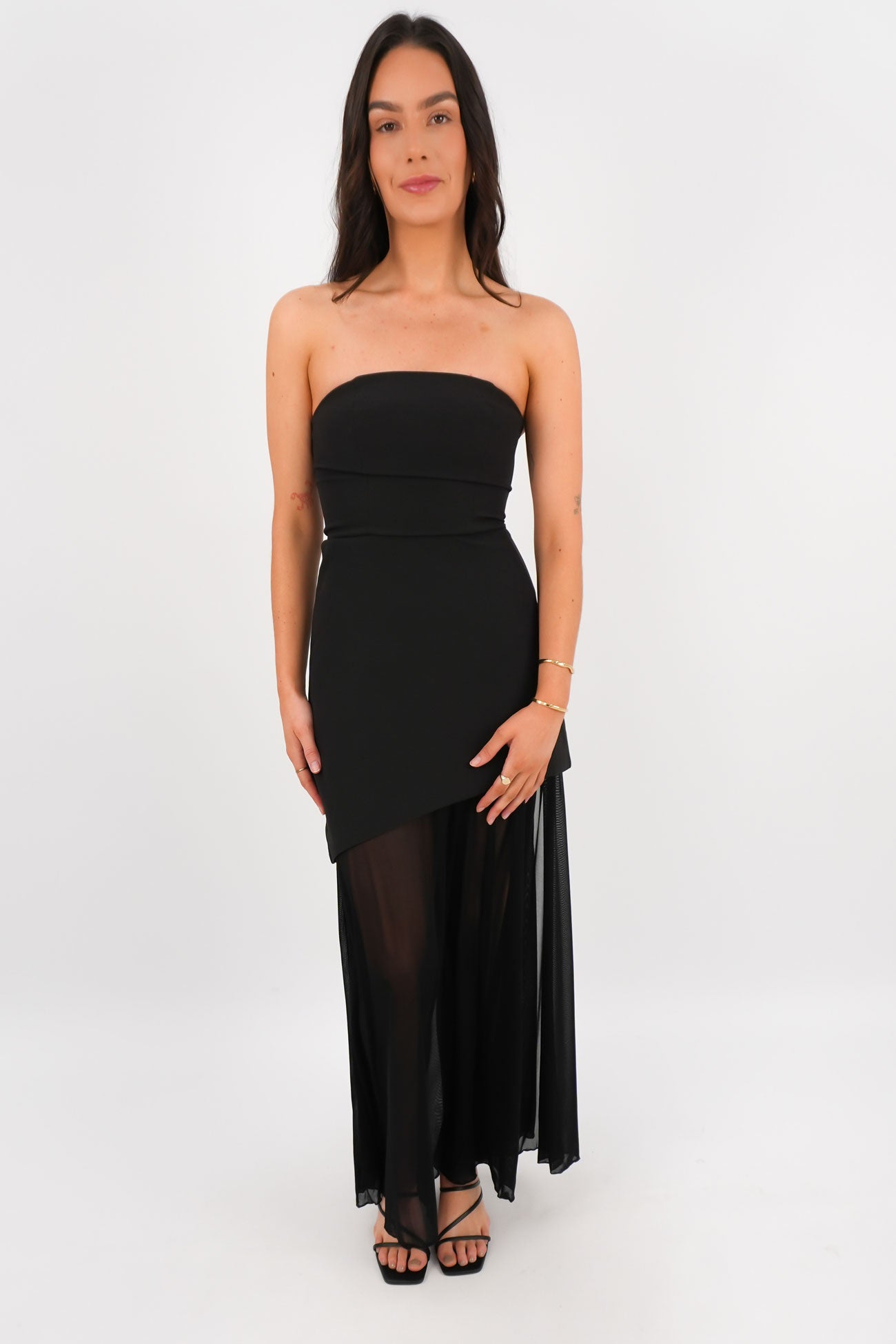 Alessia Midi Dress Black