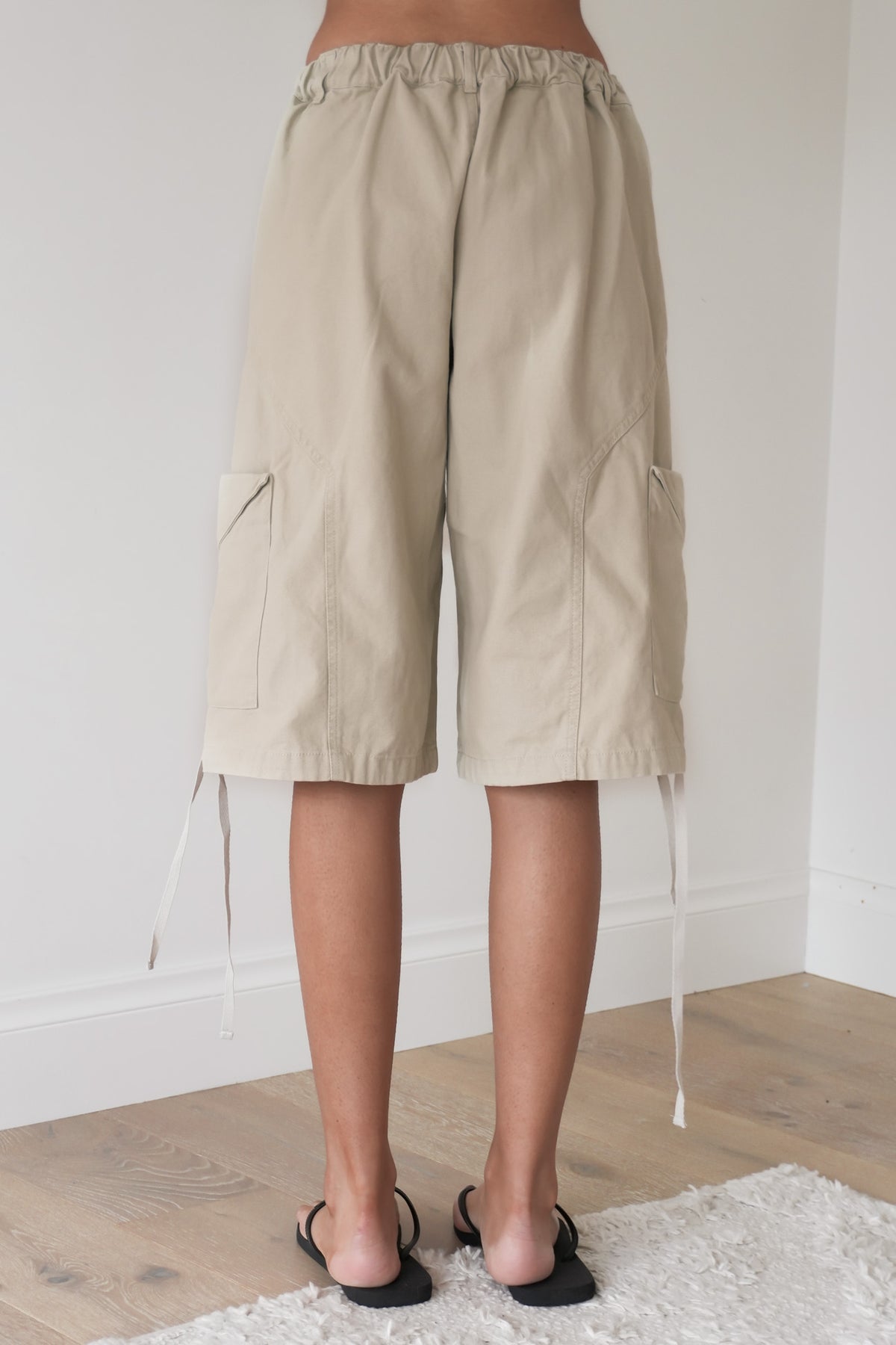 Alexia Cargo Jort Beige