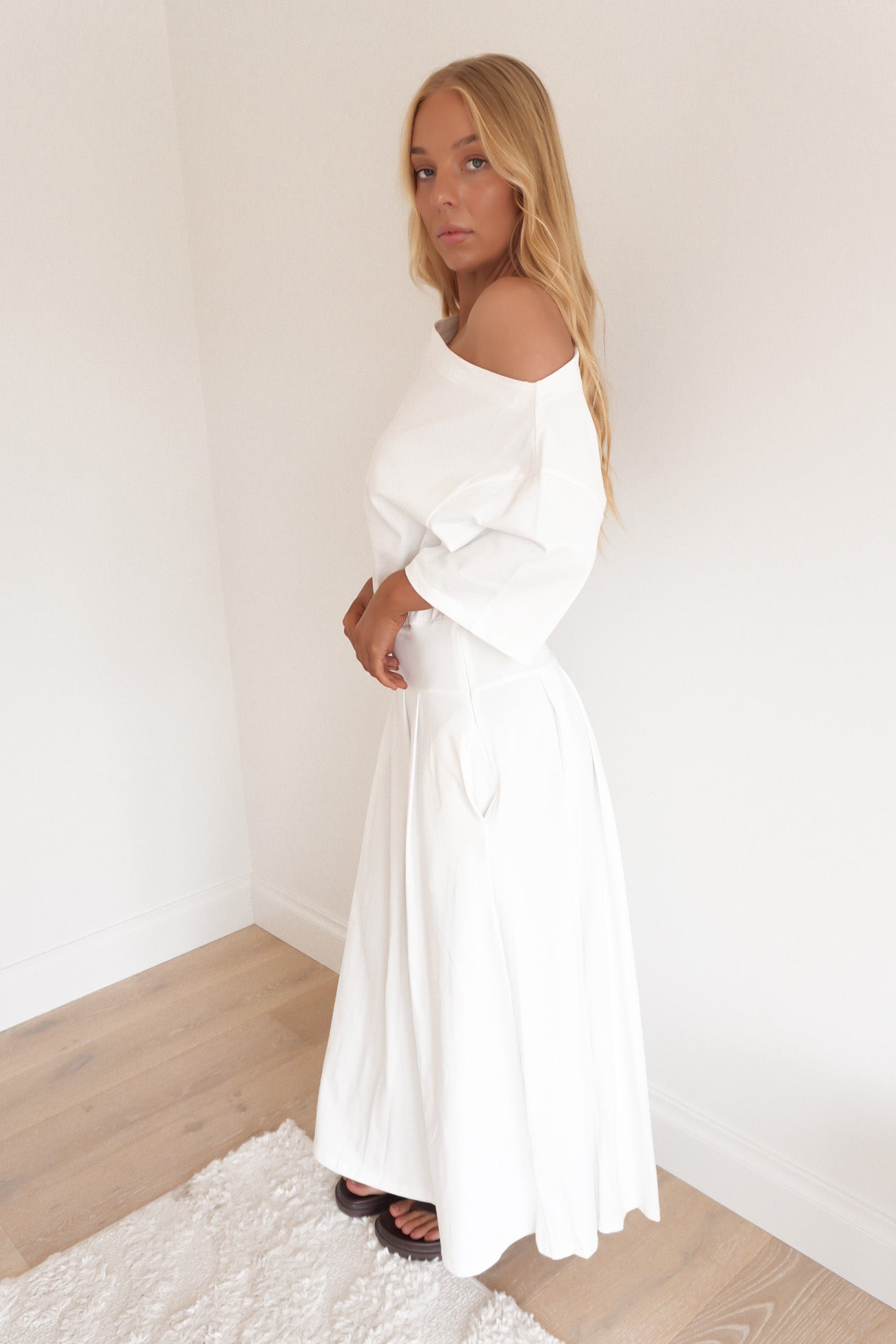 Alice Maxi Dress White